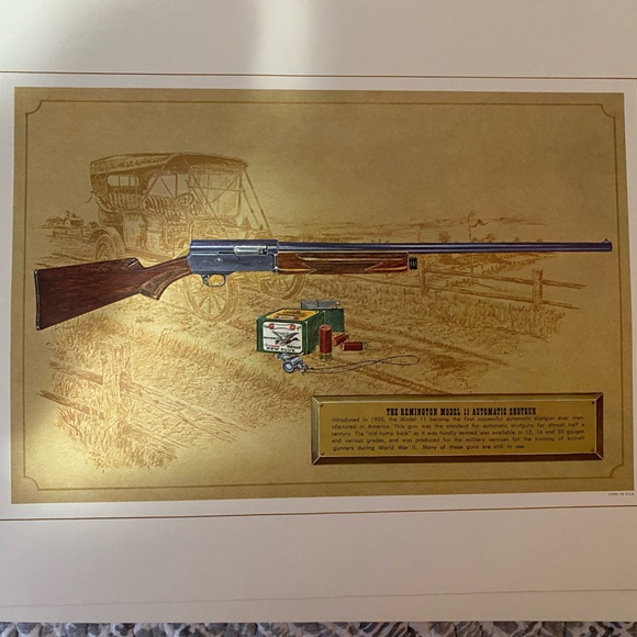 Remington Arms 150th anniversary prints. Circa 1966. In good Vintage condition. - Picture 10 of 11